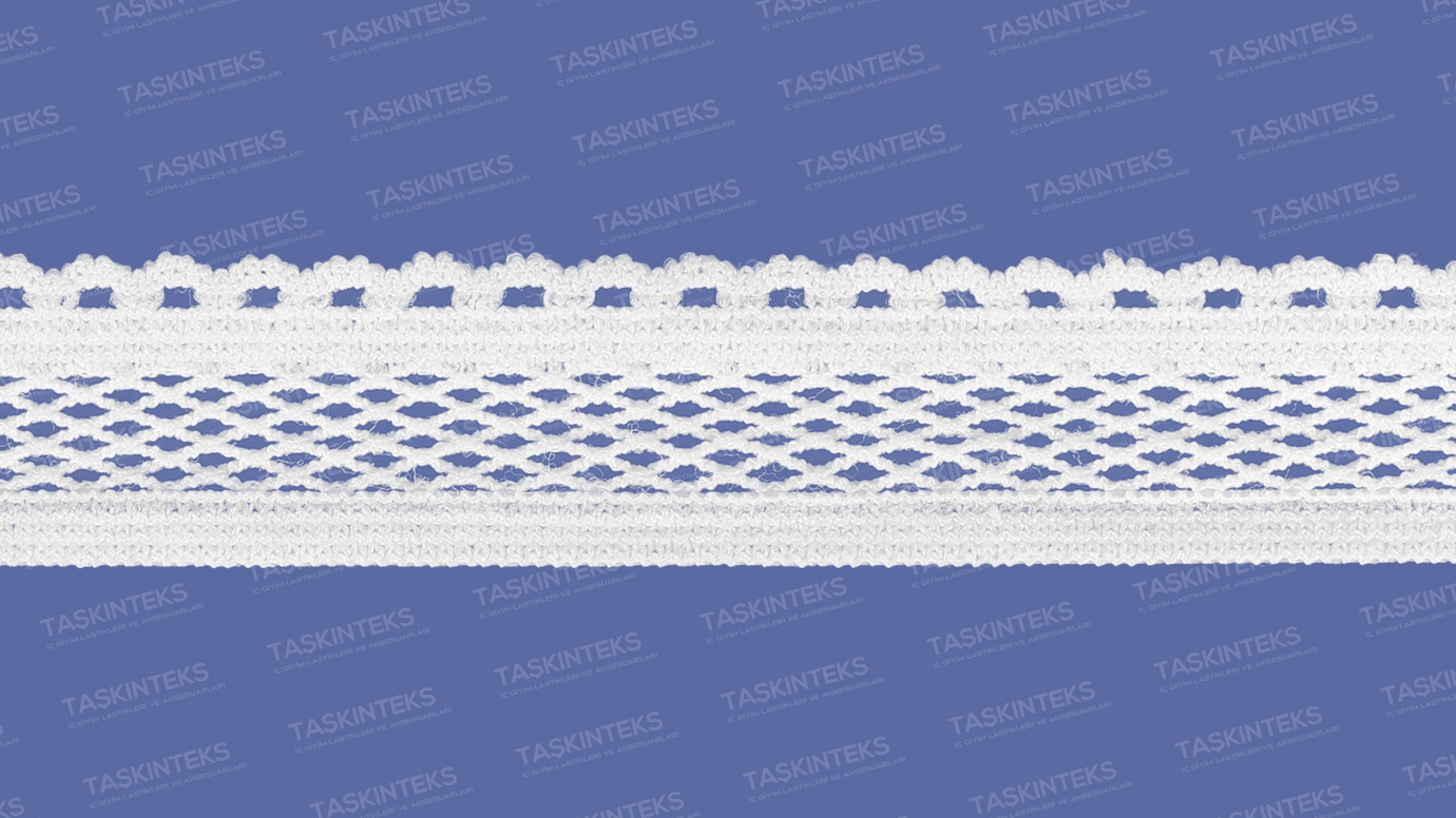 20 MM Braided Drop Cross Elastic