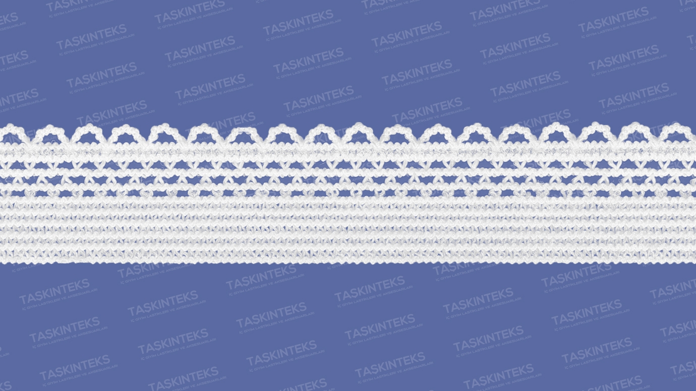 15 MM Special Ruffle Braided Elastic