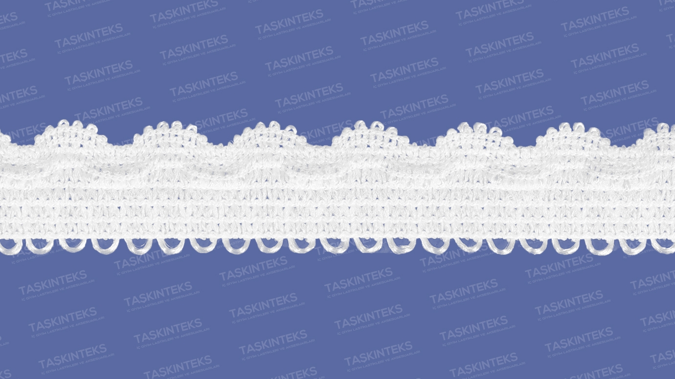 12 MM Braided Mouse/Zarife Elastic