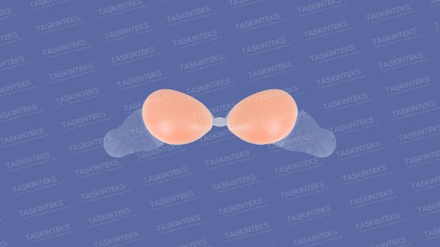 Kaplı Yapışkanlı Kaplı Sütyen