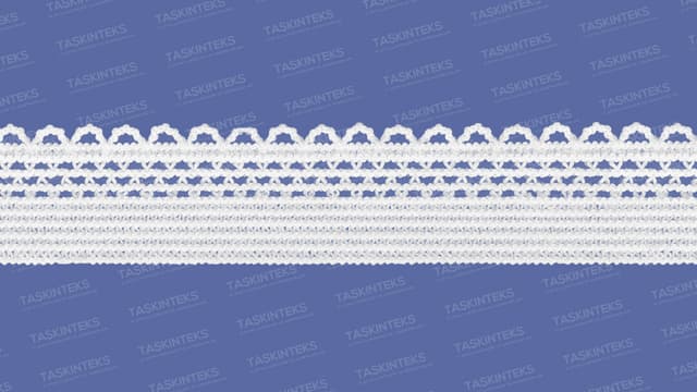 13 MM Fırfır Özel Örme Lastik